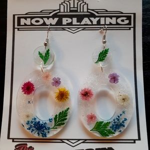 Ring around the rosie earrings